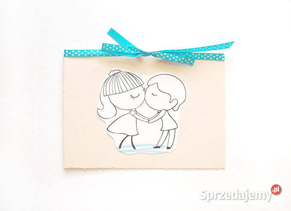 fajna kartka na ślub kremowa kartka ślubna kujawsko-pomorskie Bydgoszcz