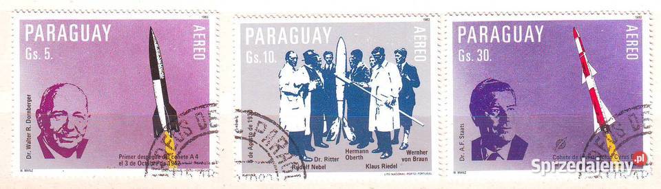 Zn Paragwaj Mi 3664 6 kas 1983