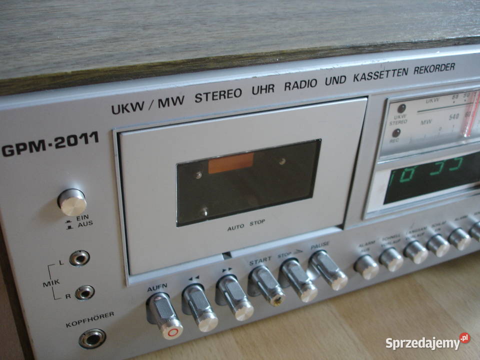 Radio z magnetofonem GPM2011 Zielona Góra