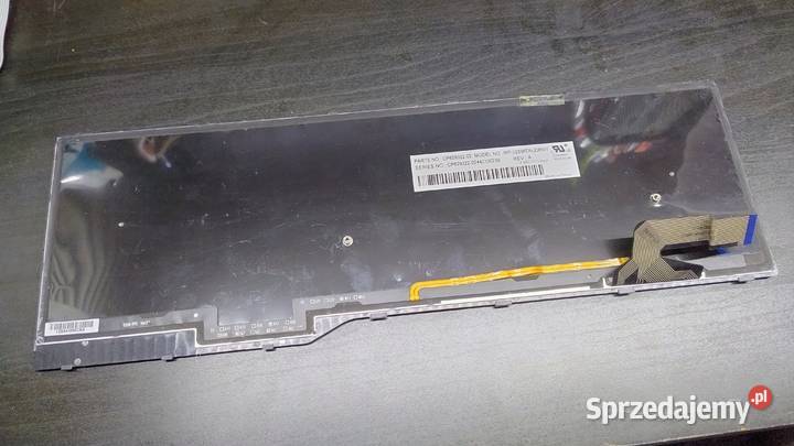 Klawiatura Lifebook Fujitsu podświetlana czarny Łódź