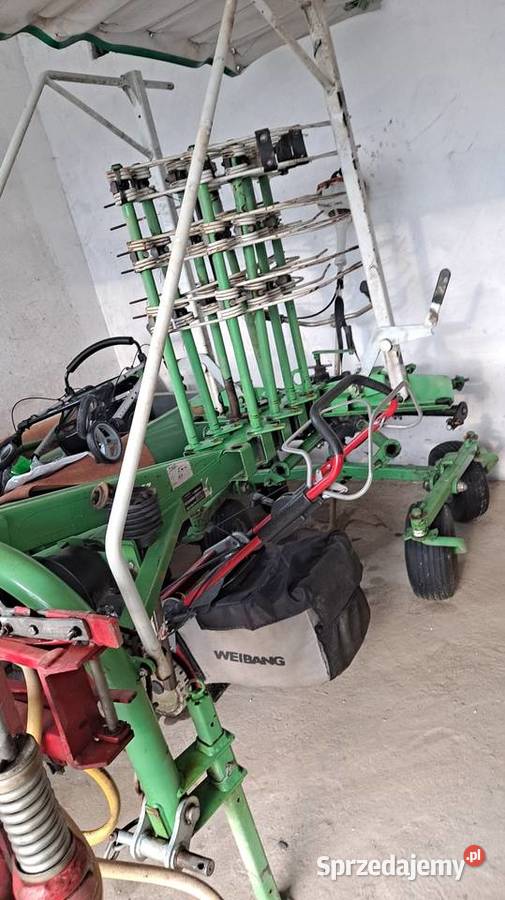 Zgrabiarka Samasz z 350T Rolnictwo małopolskie Wieprz