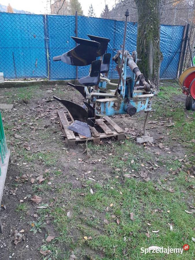 Pług 2 skibowy obrotowy brenig