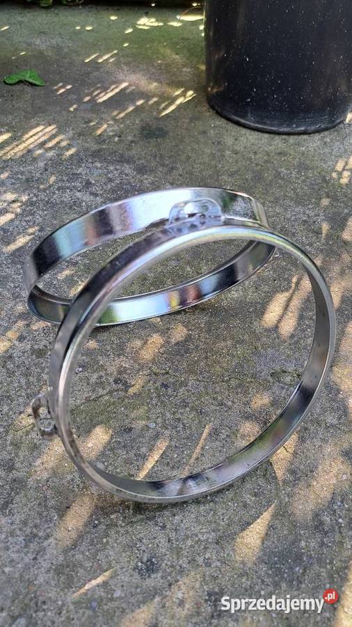 Fiat 125p ramki chrom lamp przód Leszno sprzedam