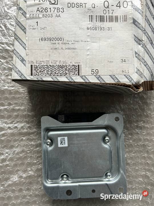 Sterownik Airbag 50558479 Giulia Stelvio Bosch Ostrowiec Świętokrzyski