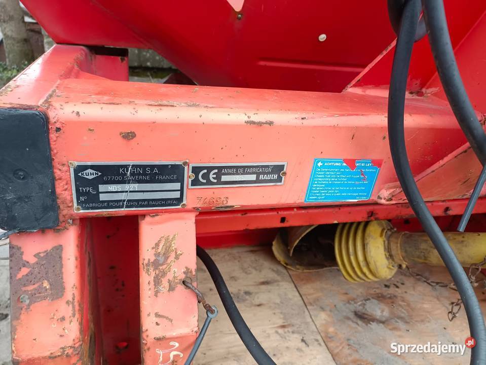 Rozsiewacz nawozu Kuhn MDS921 Rolnictwo Czechowo sprzedam