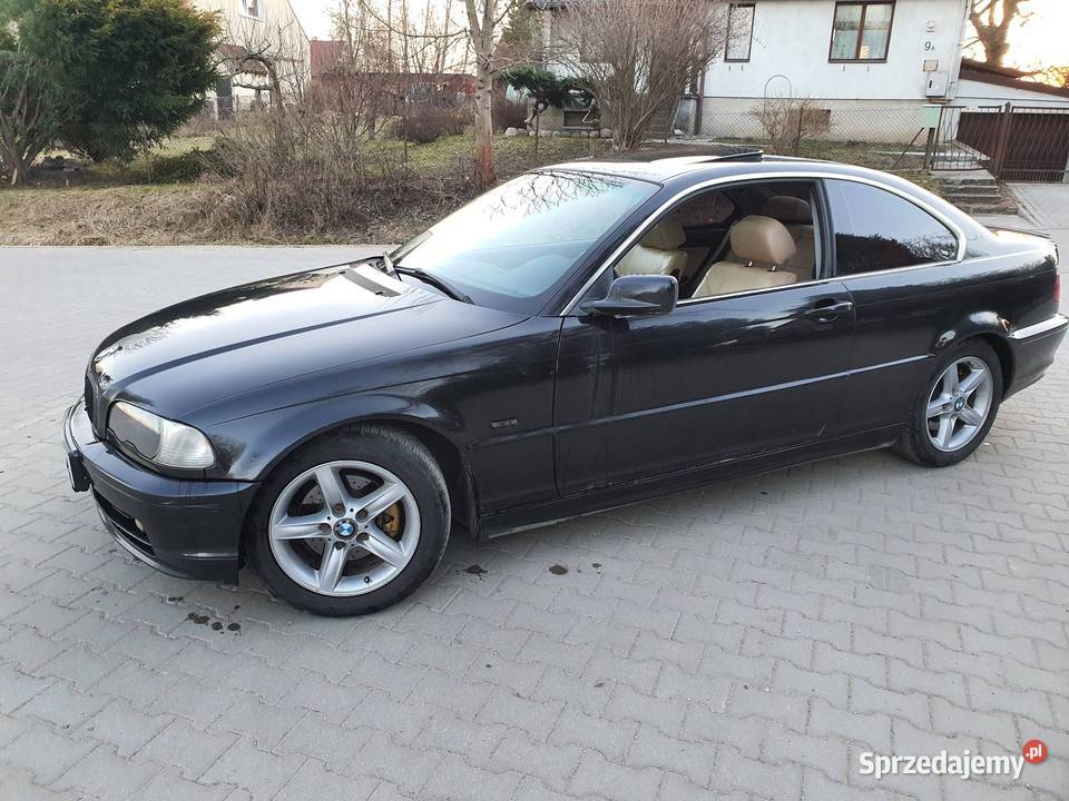 BMW e46 323CI Coupe R6 25 benzyna LPG hak klima Olsztyn