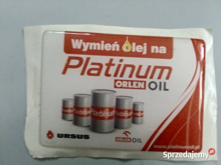 Ursus naklejka oleju oryginalna Lublin sprzedam