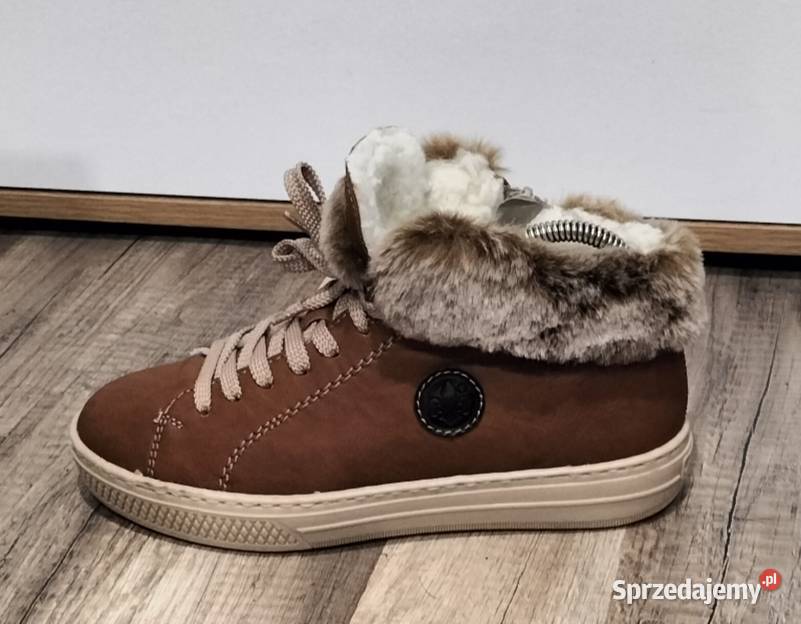 Buty Botki ocieplane Rieker 38 Półbuty Wałbrzych sprzedam
