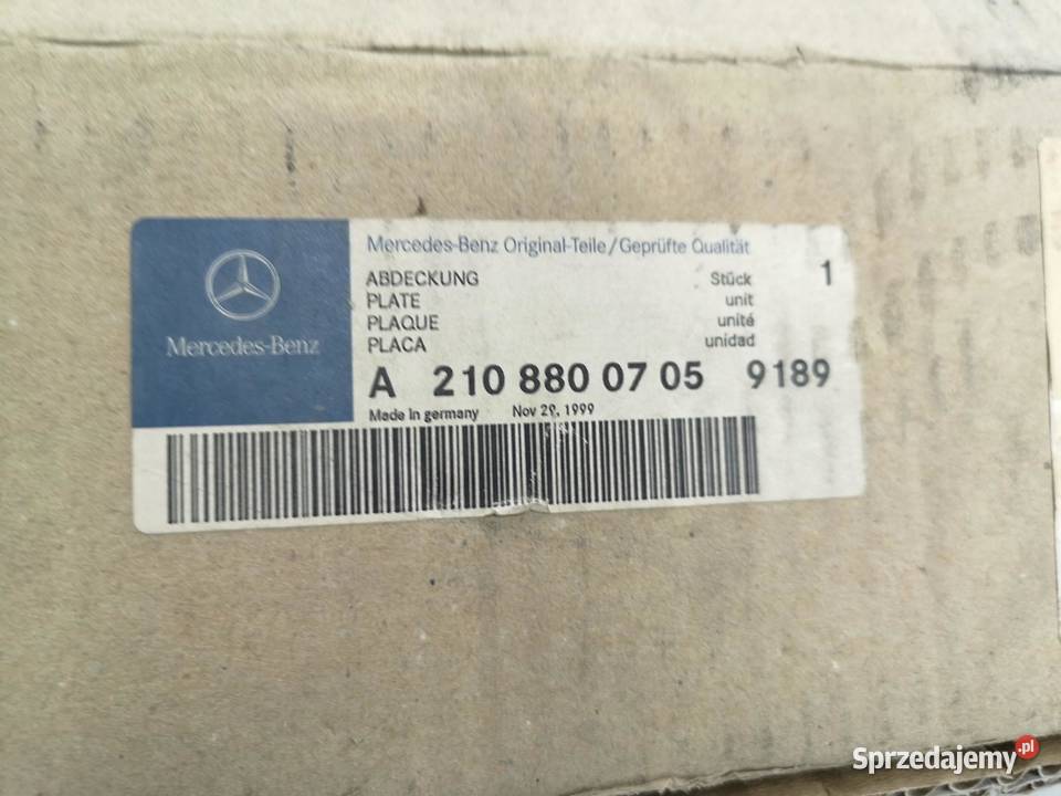WLOT KRATKA MASKI MERCEDES W210 A21088007059189 sprzedam