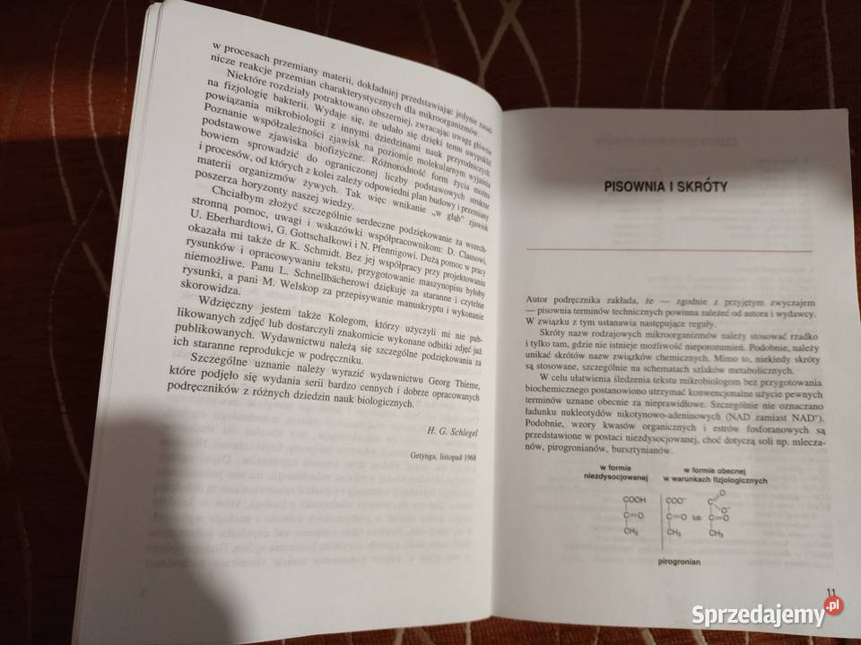 Mikrobiologia ogólna Hans G Schlegel Książki naukowe i popularnonaukowe Poznań
