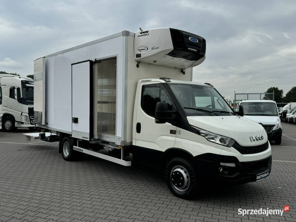 Iveco Daily 70C17 Mroźnia Agregat Carrier Supra blokada mostu Widełki