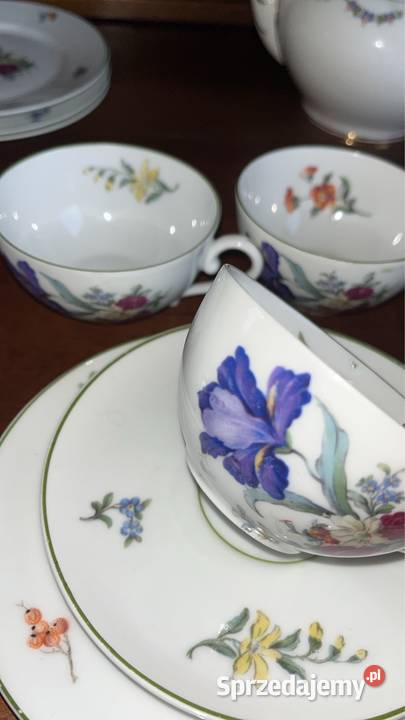 Filiżanka z talerzykiem Rosenthal Bavaria Syg Gdańsk