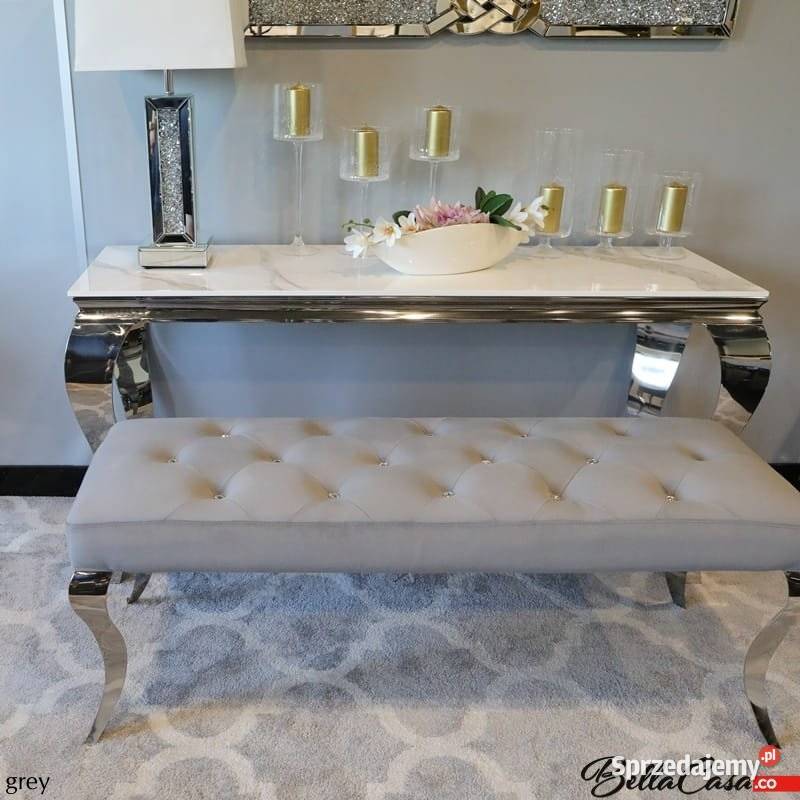 Pufa Ławka Podnóżek Ludwik pikowany RÓŻNE KOLORY