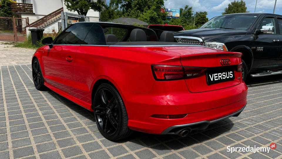Audi A3 Cabrio Czerwone 20 Tfsi 220 Quattro Kam A3
