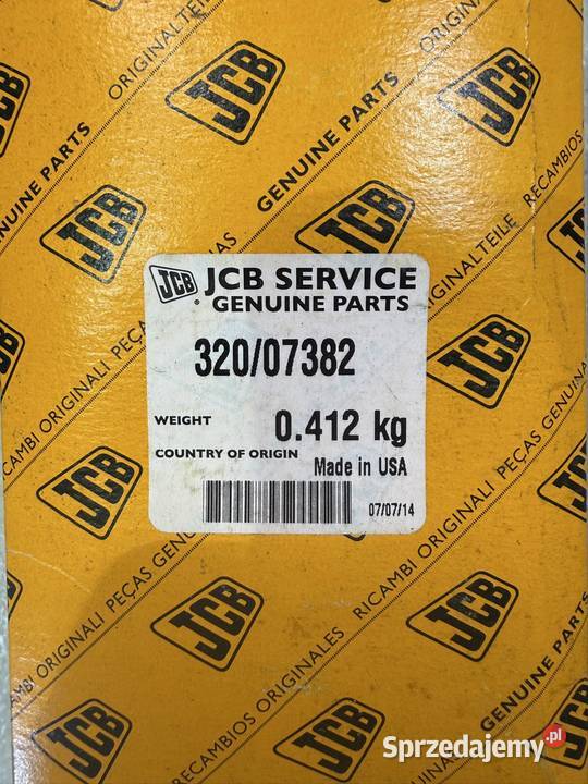 Filtr paliwa JCB 32007382 OEM NOWY