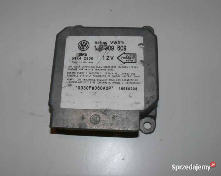 1J0909609 SENSOR AIRBAG AUDI SEA SKODA VW NUMER osobowe Wielkie Drogi