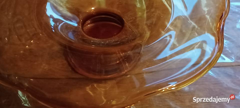 PATERA SZKLANA BURSZTYNOWA ZĄBKOWICE Swarzędz