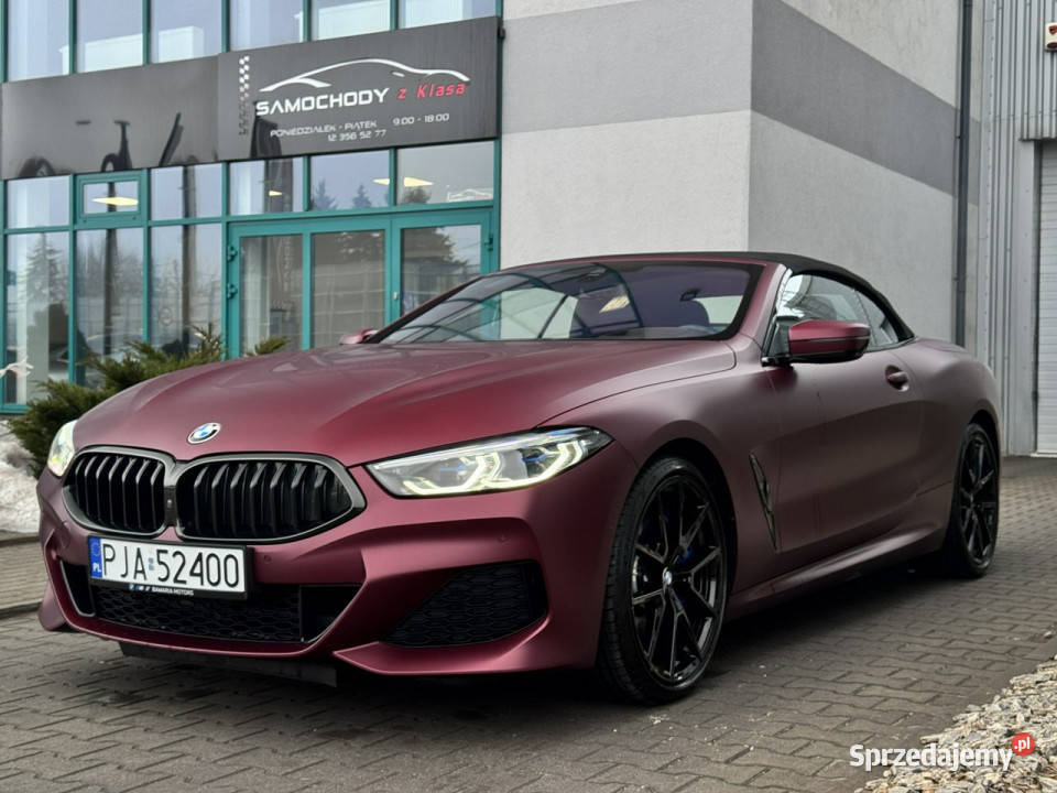 BMW 840 xDrive Cabrio Salon Bezwypadkowy system Start-Stop małopolskie Węgrzce