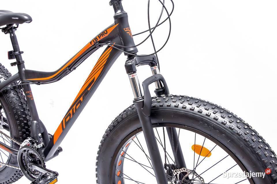 Rower Fatbike Terenowy Shimano Szerokie Opony 26 Górskie, MTB Gorlice