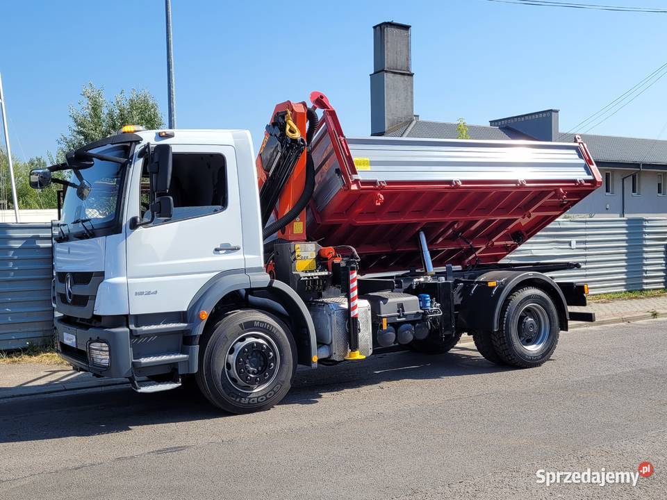 Mercedes Axor 1824 HDS Palfinger 3 Wysuwy 6370cm3 Łańcut sprzedam