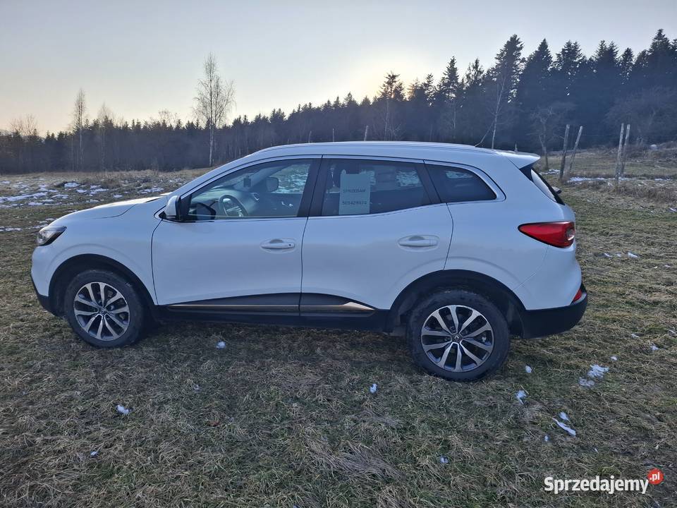 Kadjar 16 TDi 2016r 4x4 bełny pakiet wyposażenia nieuszkodzony Limanowa