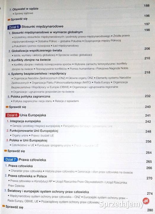 Teraz matura Wiedza o społeczeństwie Vademecum miękka lubelskie Chełm