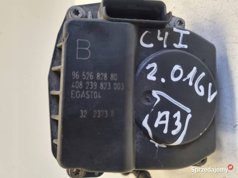 PRZEPUSTNICA Citroen C4 I 20 16V 9652682880 Chełm