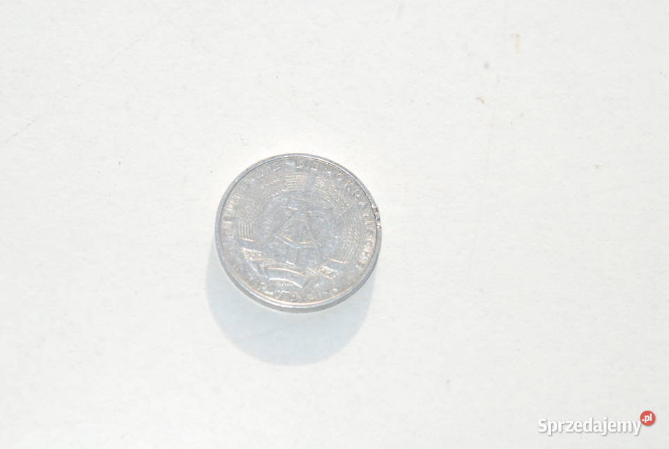Stara moneta 5 fenigów pfennig 1968 Niemcy NRD Numizmatyka Cieszyn