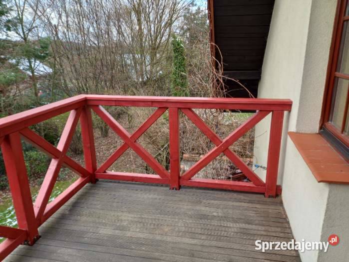 Balustrady drewniane zewnetrzne małopolskie Dobczyce