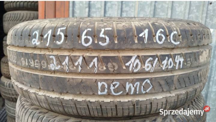 1xdemo Opona letnia Continental Vanco 2 Samochodowe podkarpackie