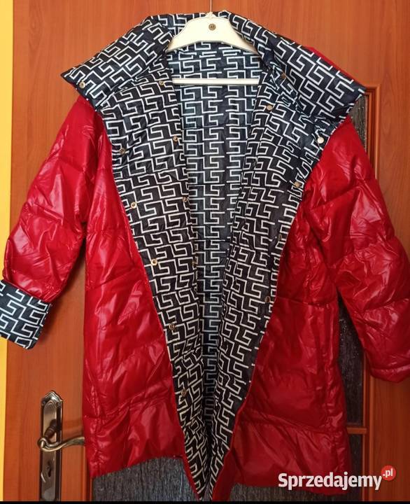 Kurtka czerwona dwustronna lekka Cieszyn
