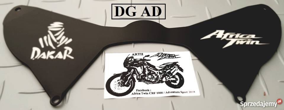 Forkshield NOT PLASTIC AfricaTwin Honda CRF Motoryzacja Piątkowiec