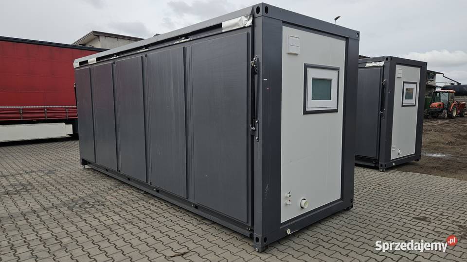 Domek kontenerowy 36 m2 letniskowy WC prysznic Sochaczew