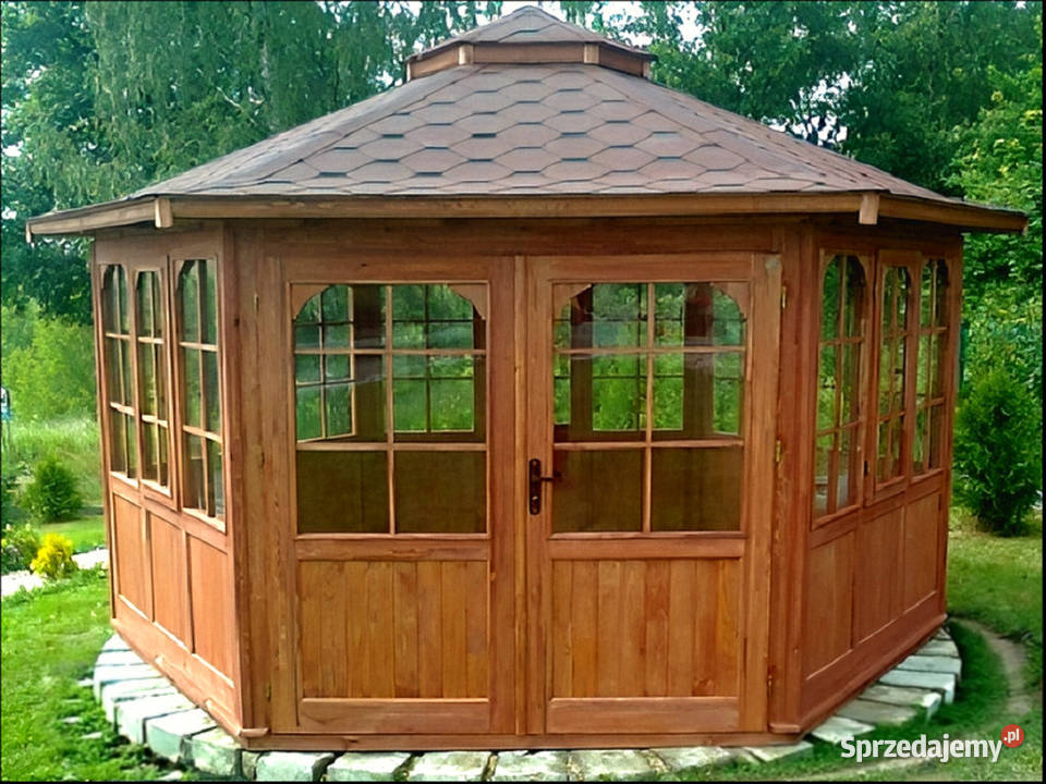 ALTANA 15 SZKLANA ALTANKA OGRODOWA DOMEK Parzymiechy