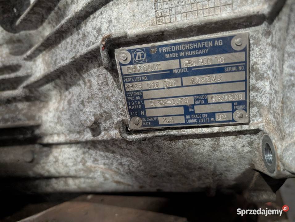 Skrzynia biegów 6as400 v0 agile półautomat daily dostawcze Chrzanów