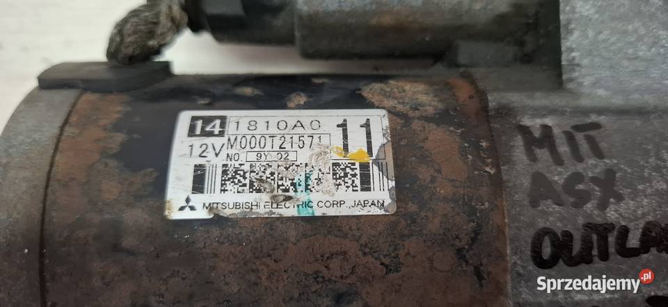 Rozrusznik Mitsubishi ASX Outlander Sandomierz