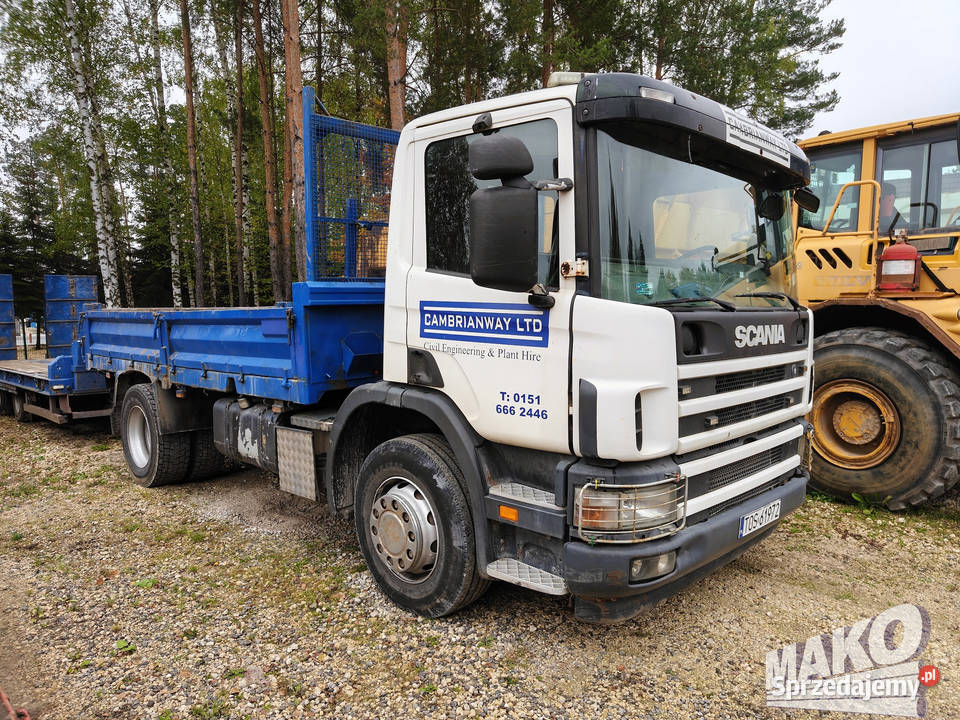 Scania P94 4X2 sprawna znikomy przebieg wywrotka Ostrowiec Świętokrzyski