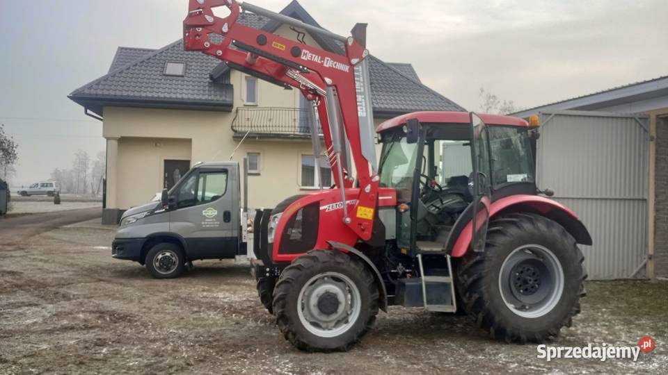 Ładowacz Tur Adaptacja Do Ciągnika Zetor Metal nieuszkodzony Uników