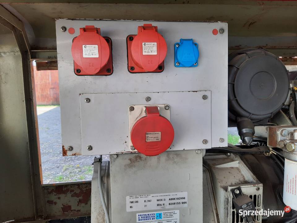 agregat prądotwórczy 18kw225kva diesel perkins Wiskitki