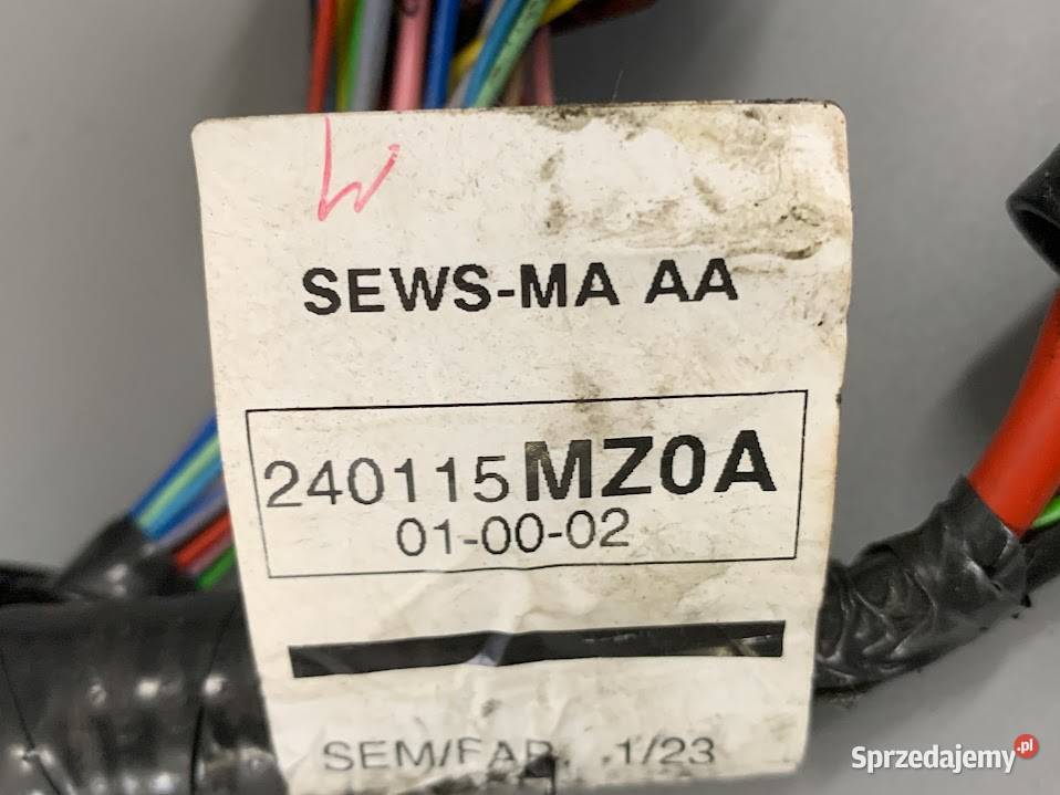 Instalacja silnika wiązka RENAULT MEGANE V 5