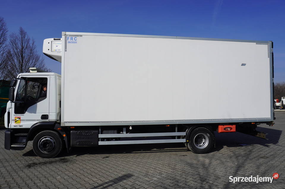 Iveco Eurocargo 140190 4x2 E6 Chłodnia hakowa małopolskie Kraków