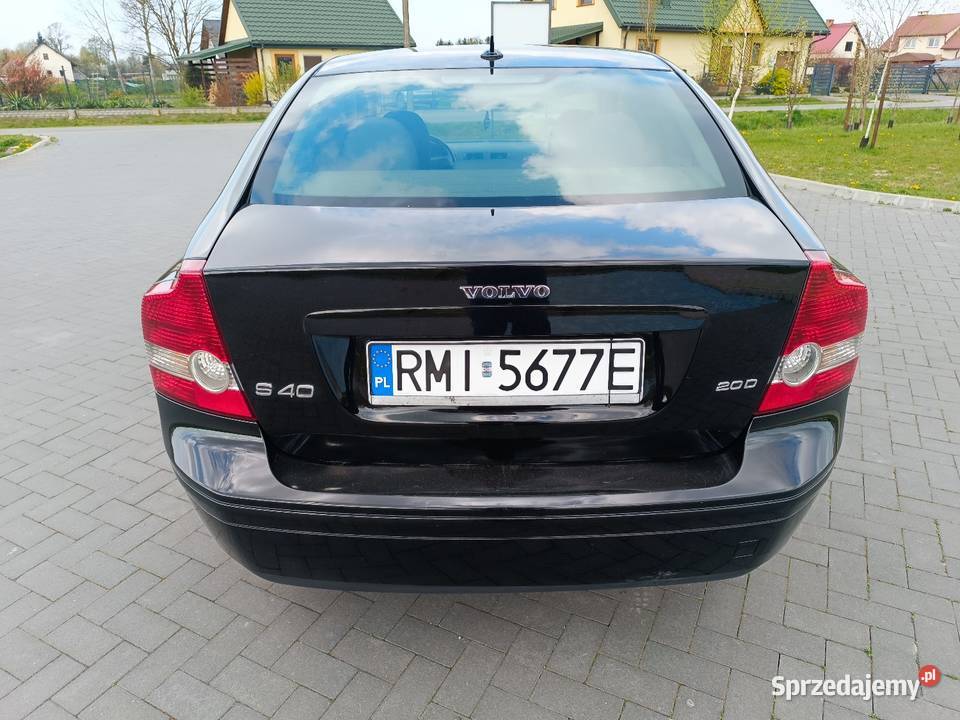 Volvo S40 20D Klima 6 biegów 136KM Tarnobrzeg
