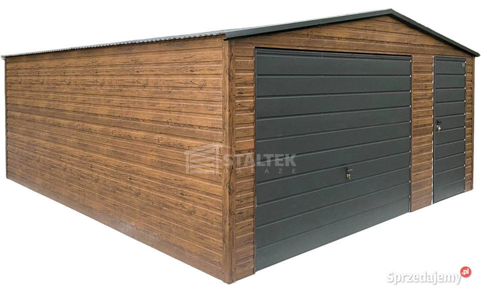 Garaż blaszany 5x6m brama drzwi okno Radom