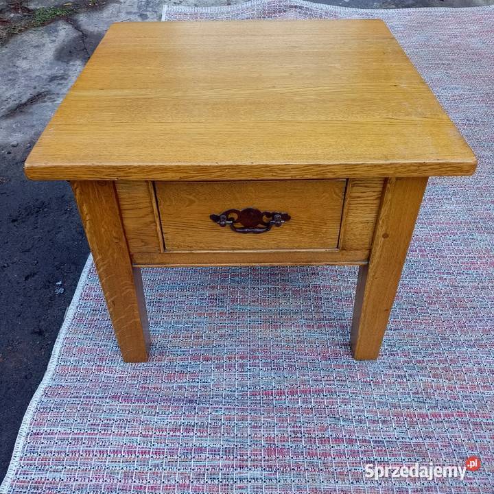 Stolik Drewniany Mini z szufladą śląskie