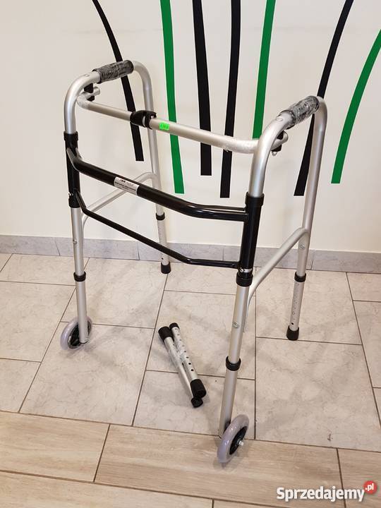 Balkonik stały dwukołowy aluminiowy składany Kielce