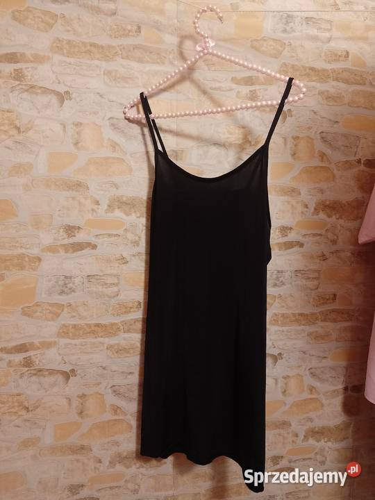 40L Czarna Halka pod sukienkę z Londynu Kraków sprzedam