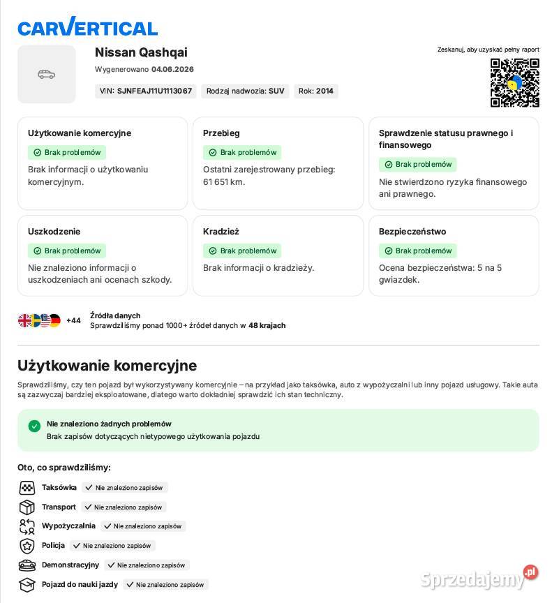 Nissan Qashqai 12 Benzyna Bogata niski przebieg Lublin