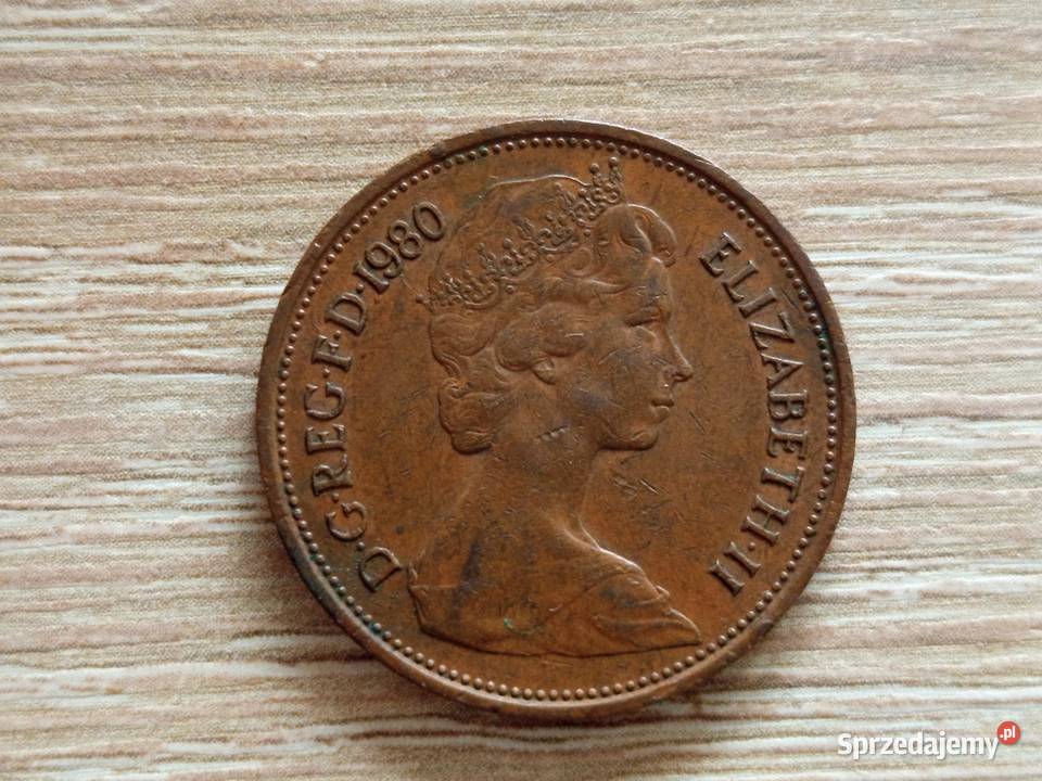 Moneta 2 Pence 1980