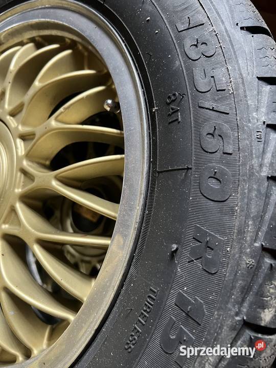 Alufelgi BBS 15 4x100 vwopel aluminiowe Sucha Beskidzka