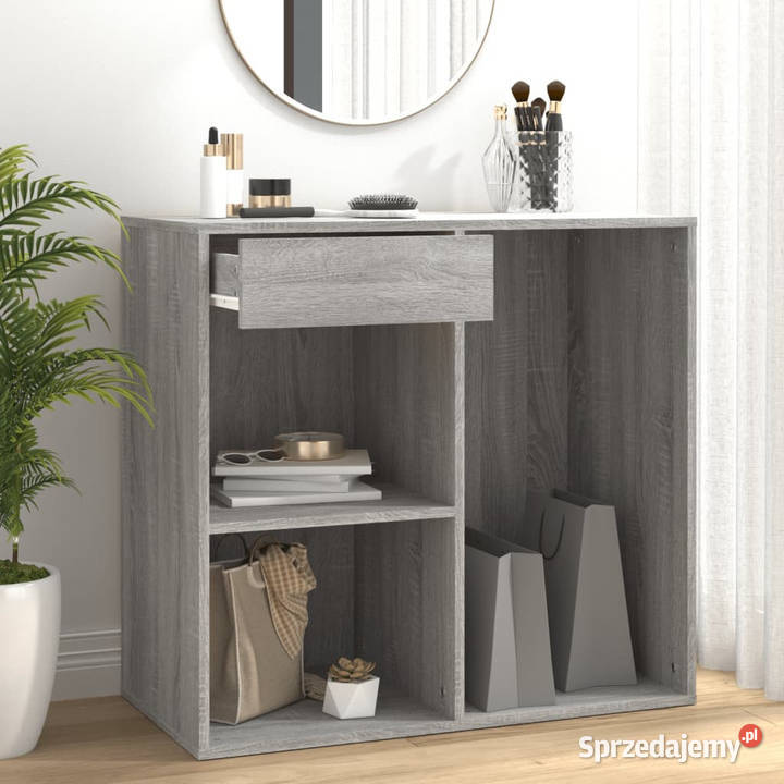 Szafka na kosmetyki szary dąb sonoma 80x40x75 Warszawa